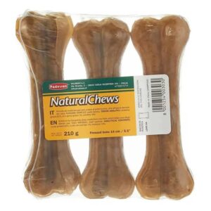 Padovan Natural Chews Bone[Weight - 210g, Count - 3, Size - 14cm]